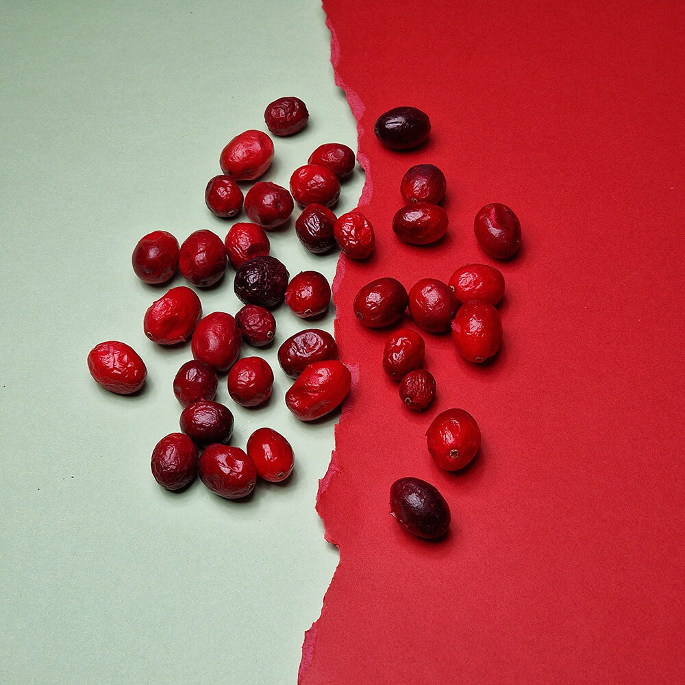 Cranberry gefriergetrocknete